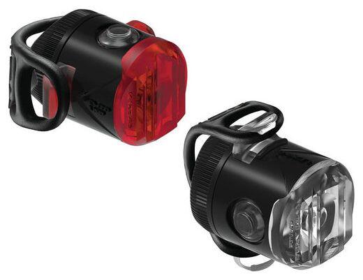 LEZYNE Lezyne Femto Drive Front 50 / Rear 15 Pair LED Cycle Lights USB-C
