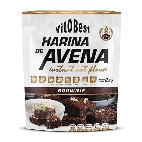 Hafermehl - 2Kg Brownie VitoBest