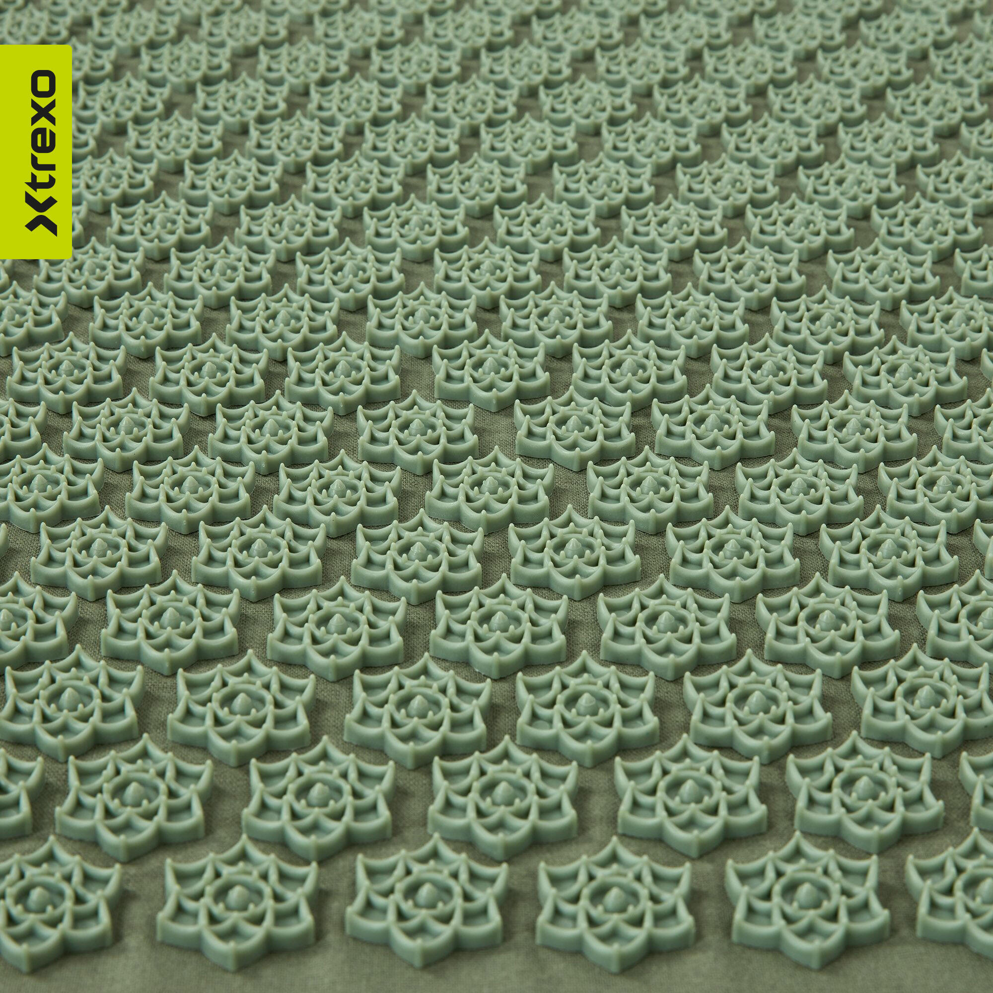 Tapis d'acupression XTREXO ECO avec coussin TXO-B4Z006-GN 5/7