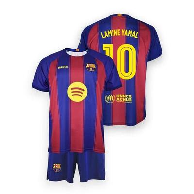 Fc barcelona junior thuistenue lamine yamal nr. 10 2025/26 blaugrana