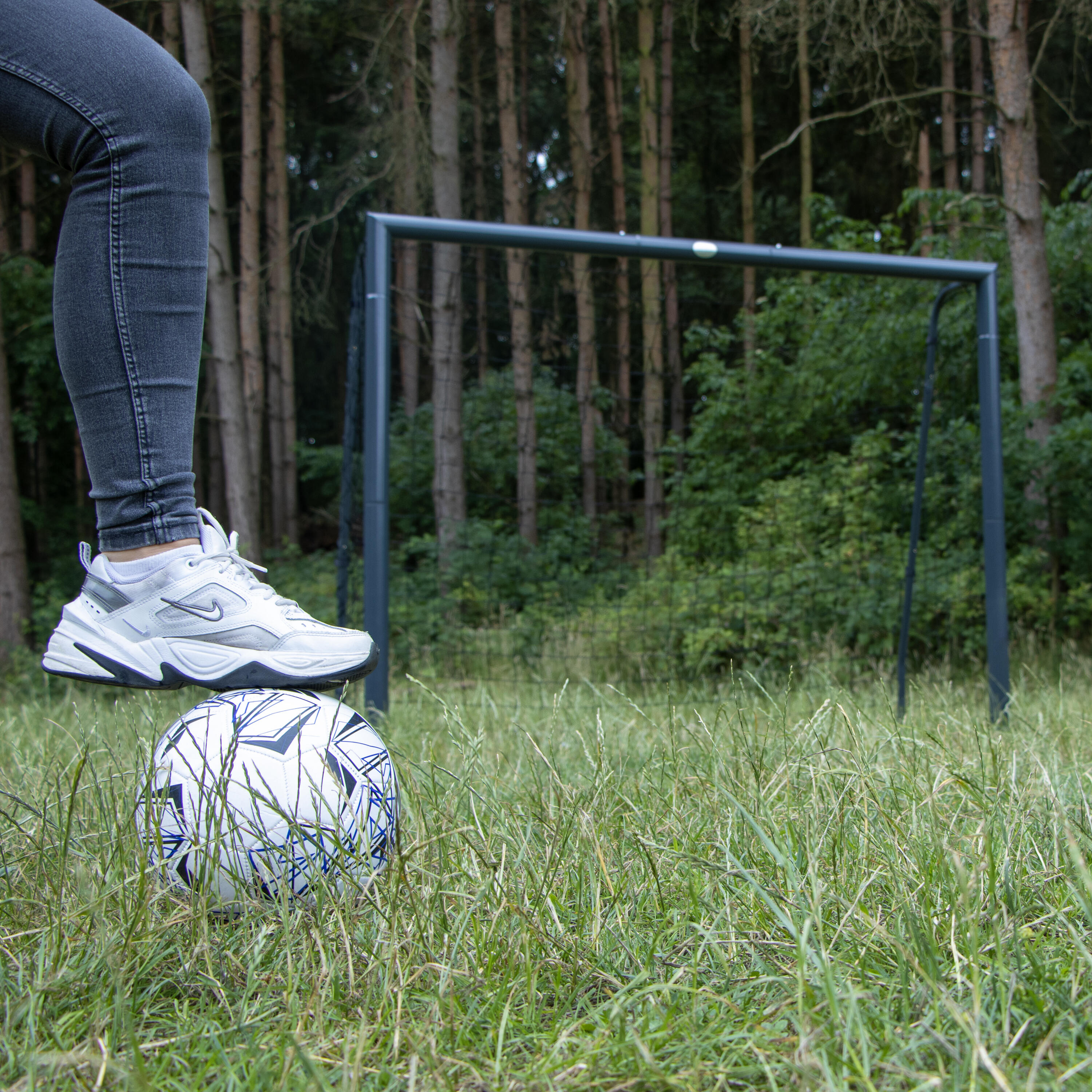 Porta da calcio 220 cm, Kylian, 220 cm x 170 cm, antracite 6/7