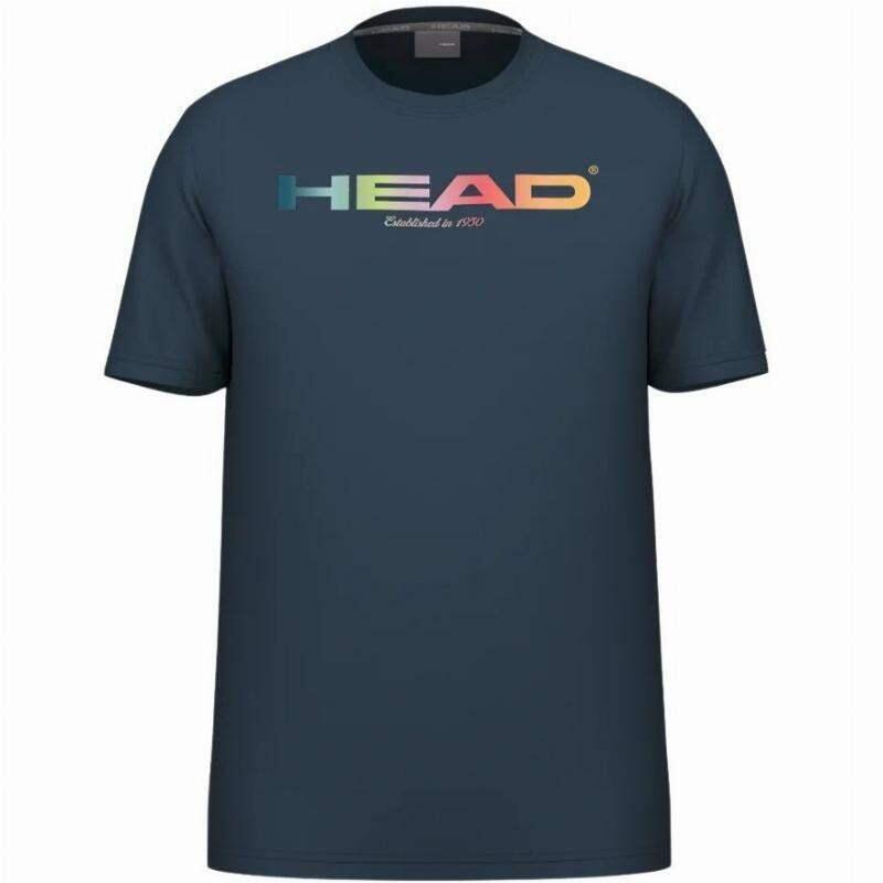Camiseta Head Rainbow Azul Marinho 5/5