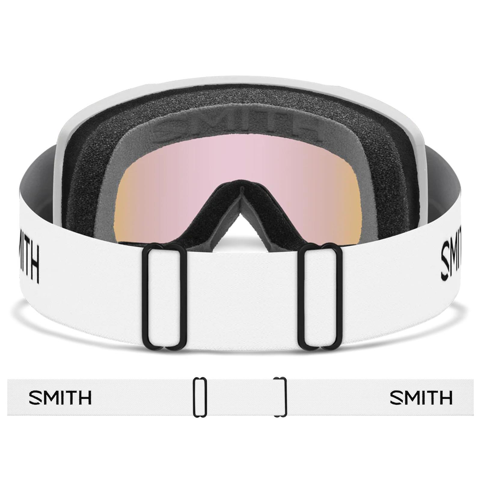 Máscara esquí / nieve Smith Tribute Men's White Cat1 4/4