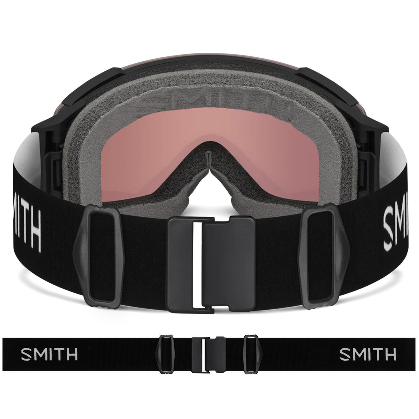 Smith I/O Mag Ski Goggles - Black, ChromaPop Everyday Blue Mirror