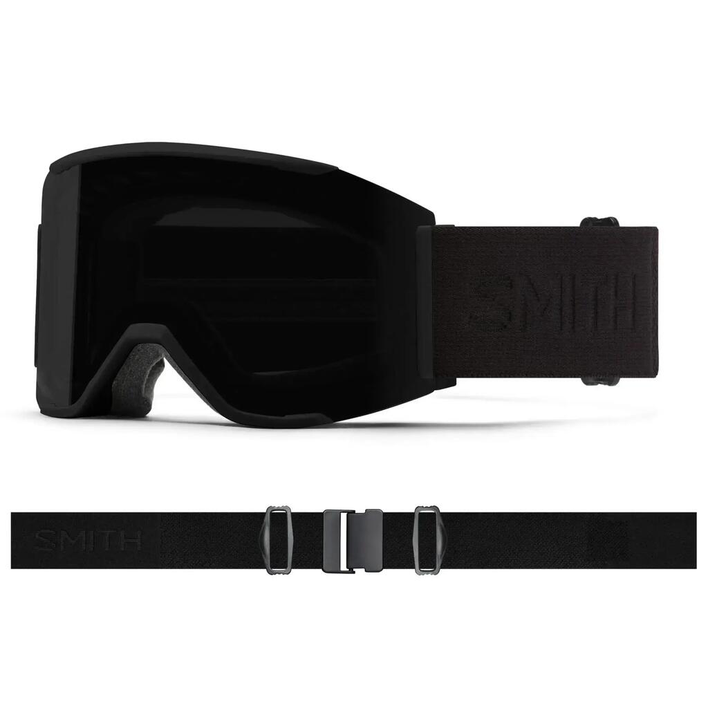 Smith Squad MAG Ski Goggles — Blackout with ChromaPop Everyday Green  — Unisex.