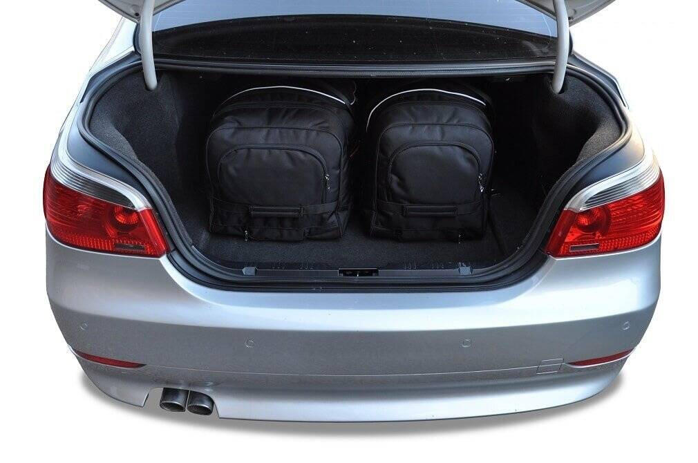 BMW 5 LIMOUSINE 2003-2010 KOFFERRAUMTASCHEN SET 4 STK 3/8