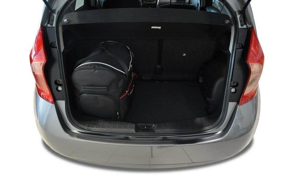NISSAN NOTE 2013-2016 KOFFERRAUMTASCHEN SET 3 STK 3/8