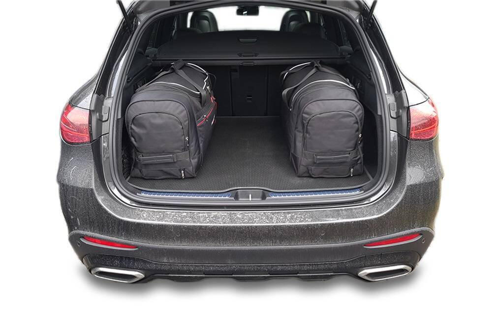 MERCEDES-BENZ GLC PHEV 2022+ KOFFERRAUMTASCHEN SET 4 STK 3/8