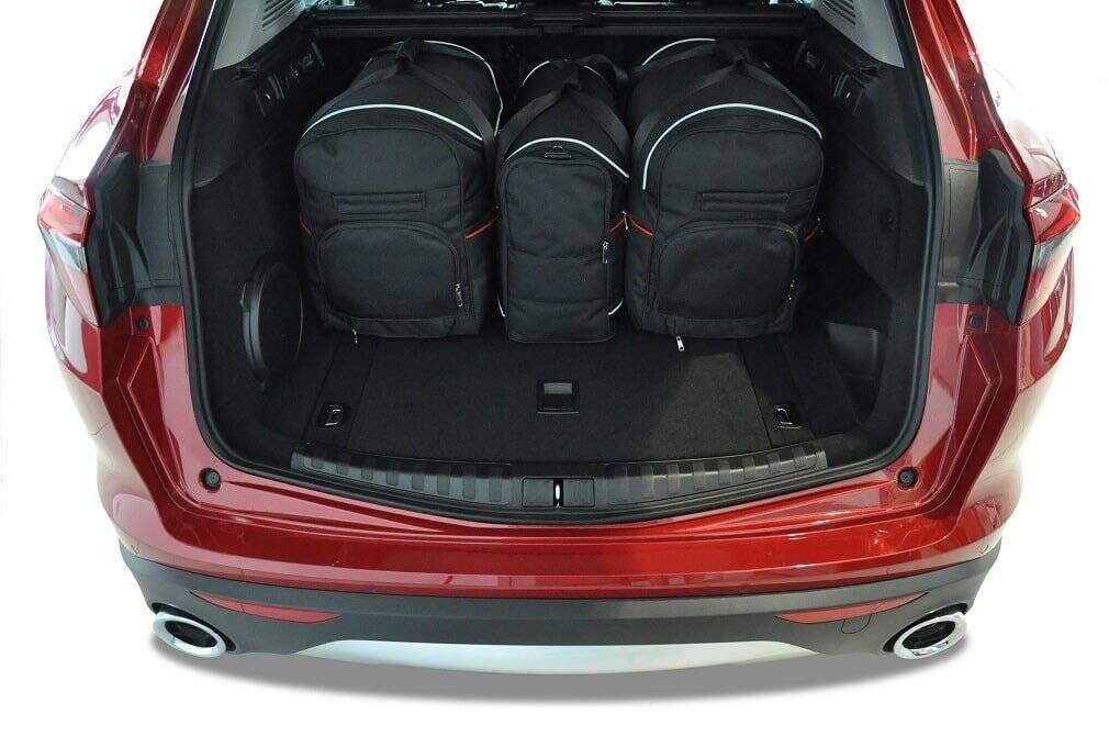 ALFA ROMEO STELVIO 2017+ KOFFERRAUMTASCHEN SET 5 STK 3/8