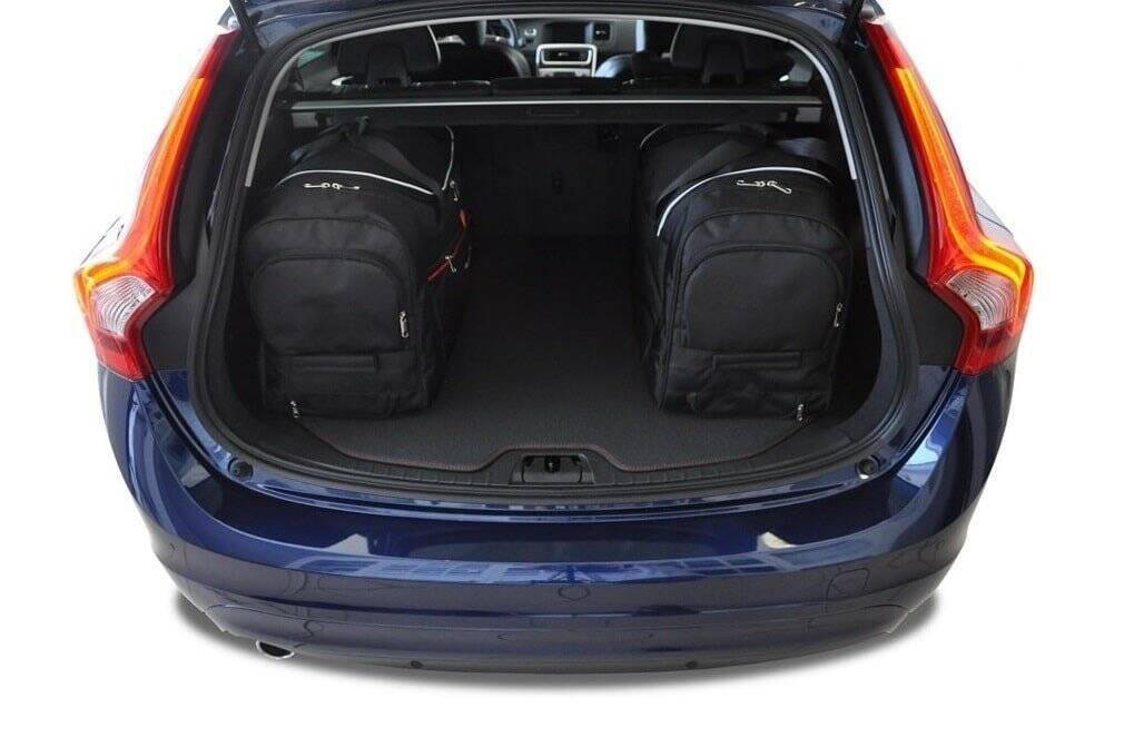 VOLVO V60 CROSS COUNTRY 2015-2018 KOFFERRAUMTASCHEN SET 4 STK 3/8
