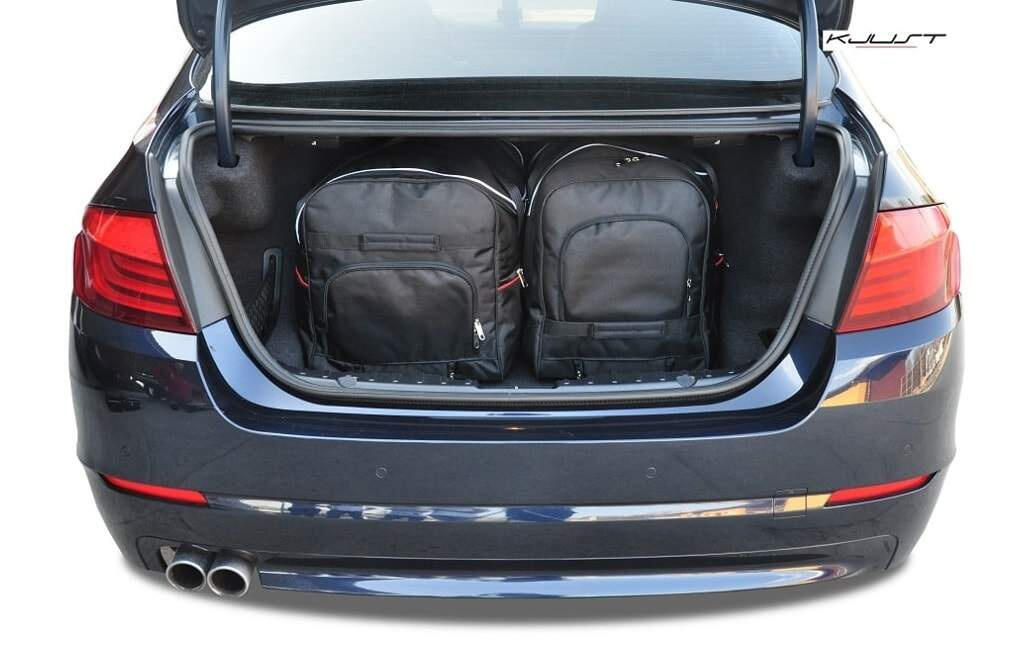 BMW 5 LIMOUSINE 2010-2017 KOFFERRAUMTASCHEN SET 4 STK 2/8