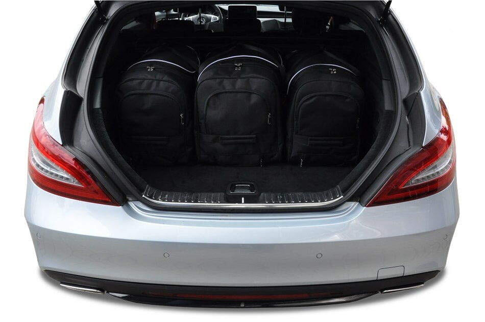 MERCEDES-BENZ CLS SHOOTING BRAKE 2012-2017 KOFFERRAUMTASCHEN SET 5 STK 2/8