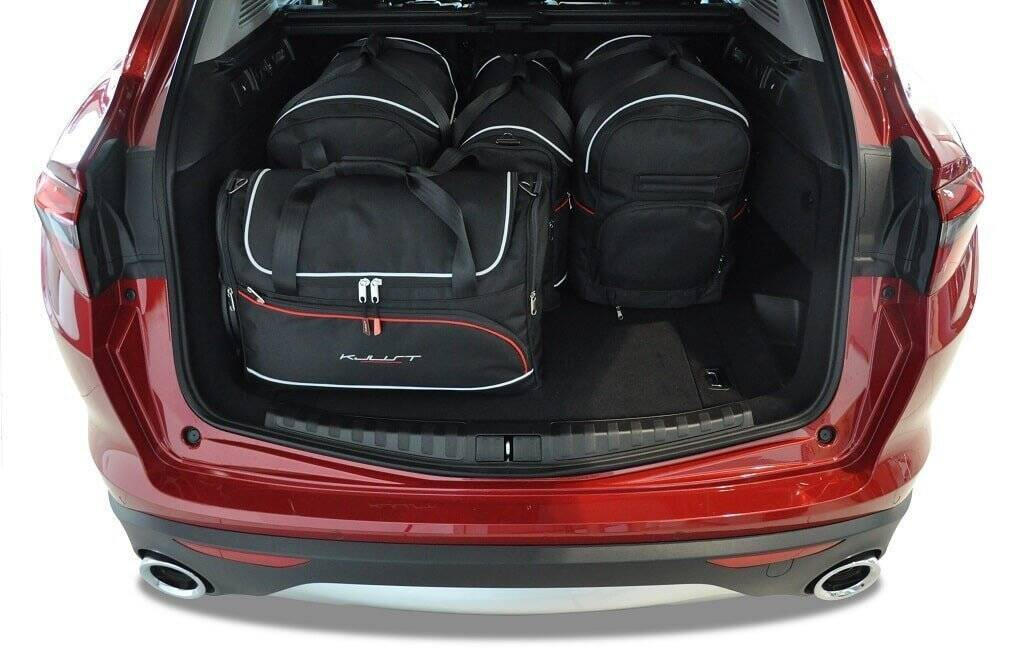 ALFA ROMEO STELVIO 2017+ KOFFERRAUMTASCHEN SET 5 STK 2/8