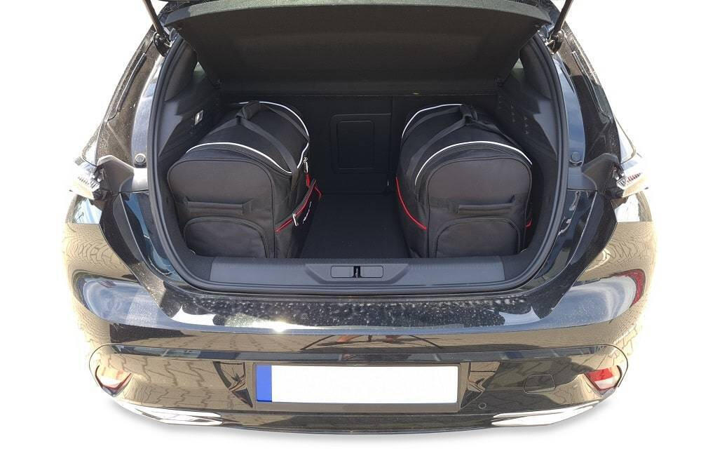 PEUGEOT 308 HATCHBACK PHEV 2021+ KOFFERRAUMTASCHEN SET 4 STK 3/8