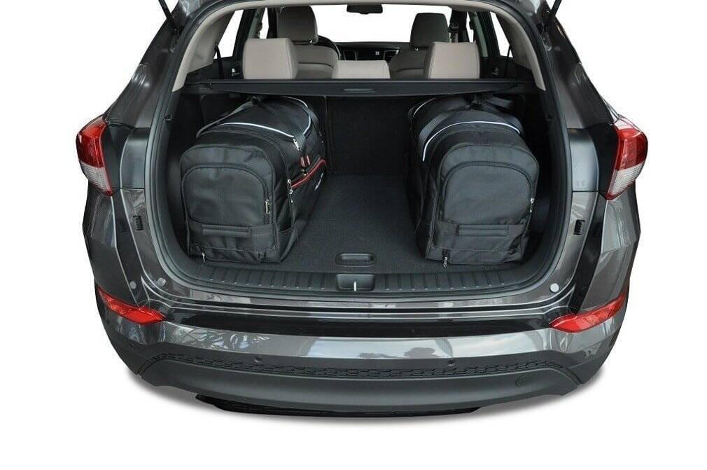 HYUNDAI TUCSON 2015-2020 KOFFERRAUMTASCHEN SET 4 STK 3/8