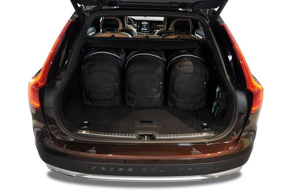 VOLVO V90 CROSS COUNTRY 2016+ KOFFERRAUMTASCHEN SET 5 STK 3/8