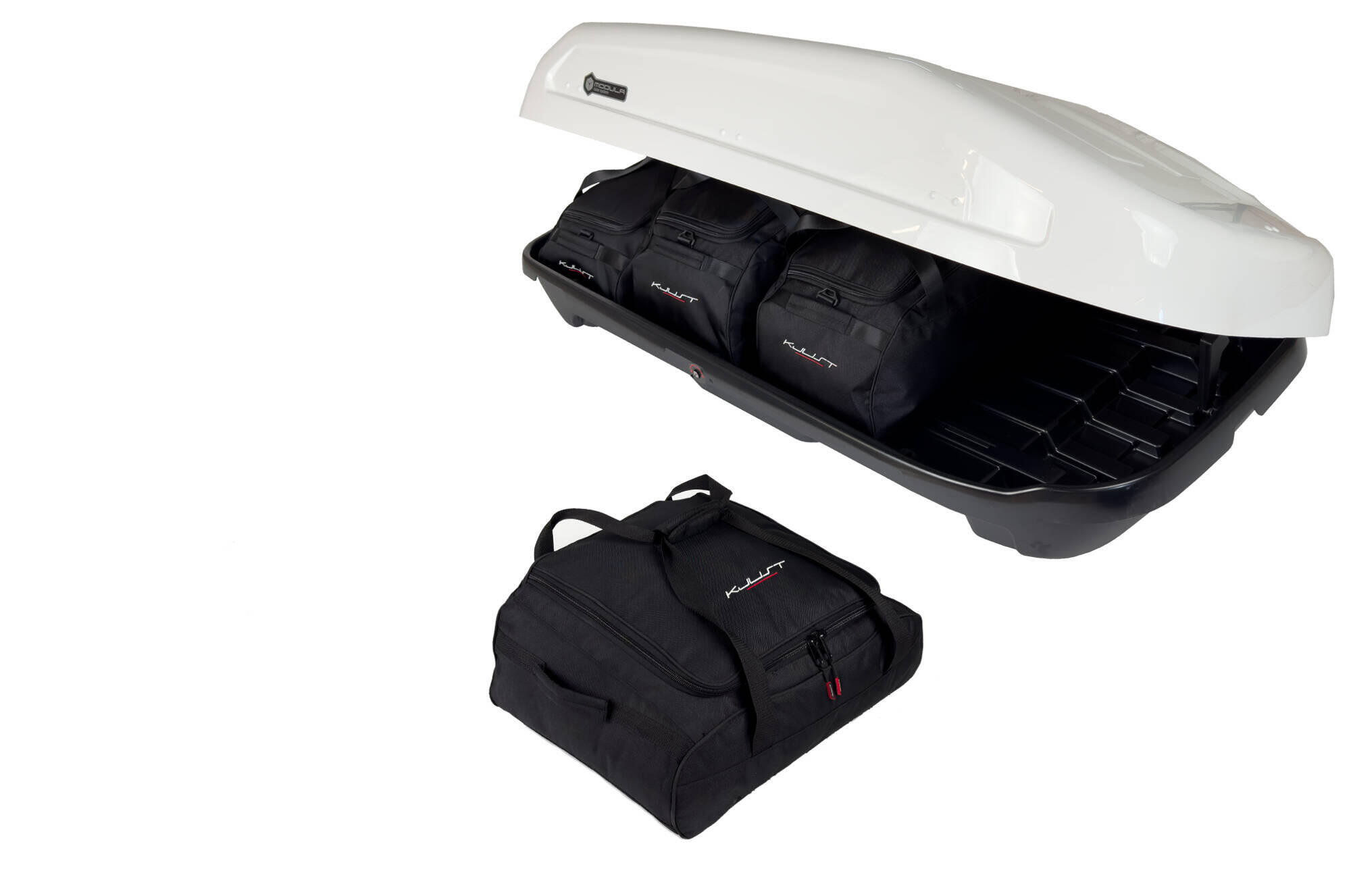 SACS SET 4 PCS POUR COFFRE DE TOIT MODULA EVO 400 3/7