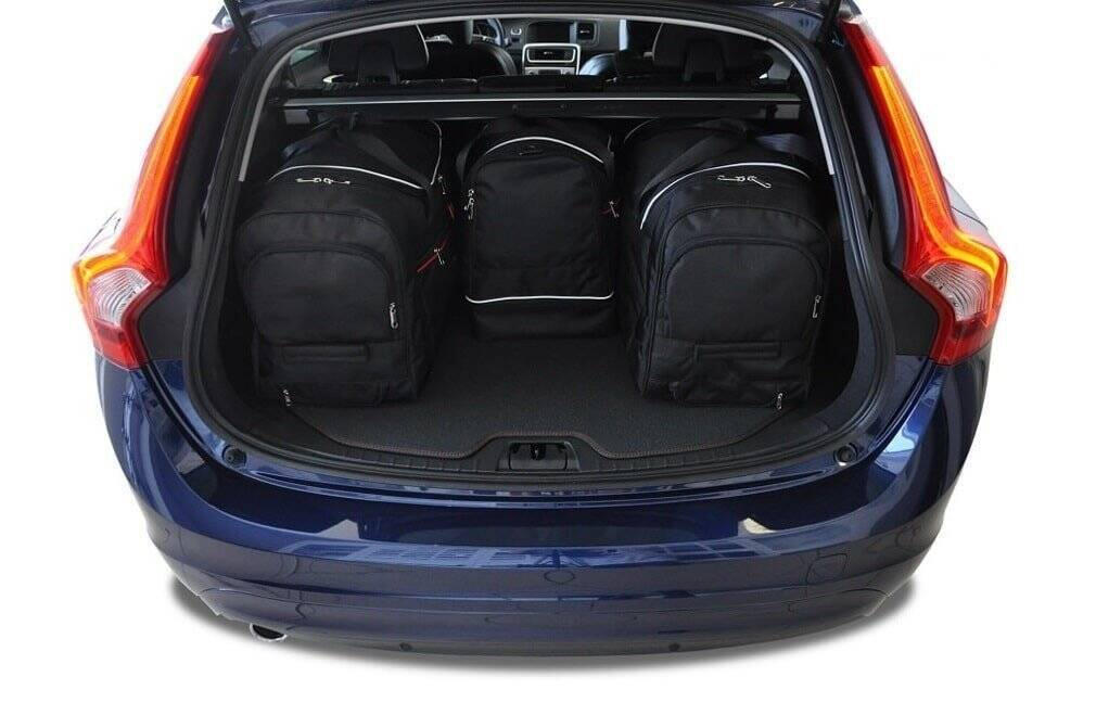 VOLVO V60 CROSS COUNTRY 2015-2018 KOFFERRAUMTASCHEN SET 4 STK 2/8