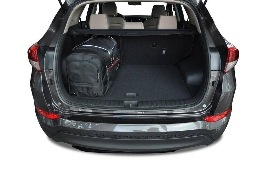 HYUNDAI TUCSON 2015-2020 KOFFERRAUMTASCHEN SET 4 STK 4/8