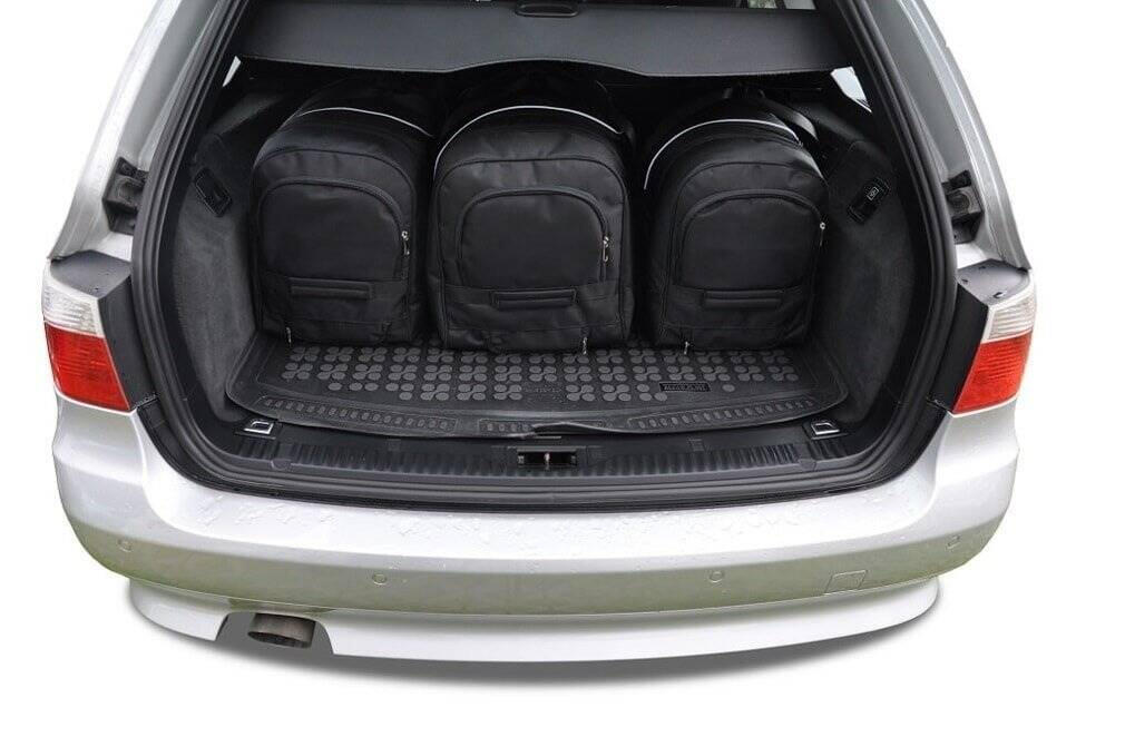 BMW 5 TOURING 2003-2010 KOFFERRAUMTASCHEN SET 5 STK 3/8
