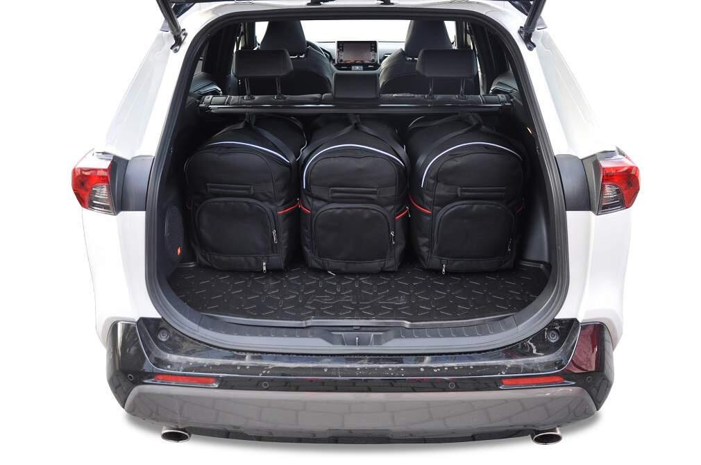 TOYOTA RAV4 PHEV 2021+ KOFFERRAUMTASCHEN SET 5 STK 3/8