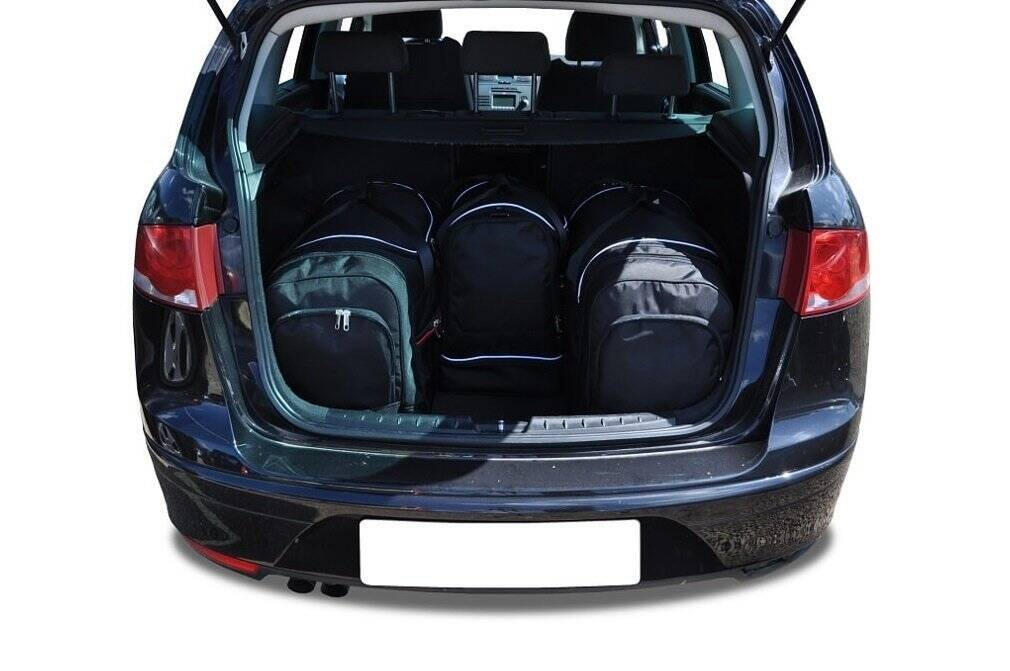 SEAT ALTEA XL 2004-2015 KOFFERRAUMTASCHEN SET 4 STK 2/8