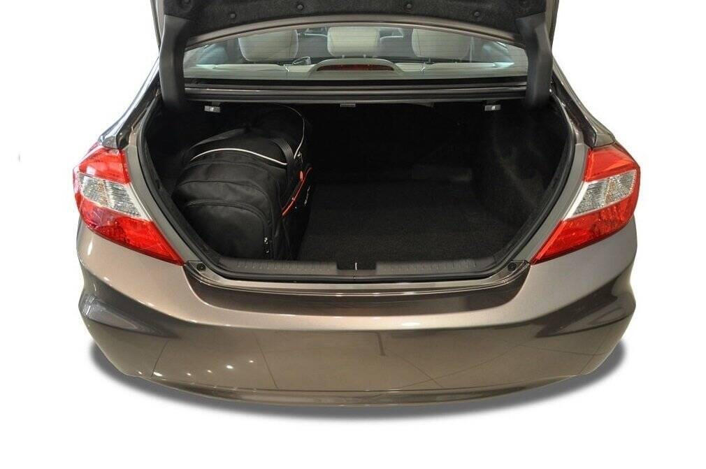 HONDA CIVIC LIMOUSINE 2012-2017 KOFFERRAUMTASCHEN SET 4 STK 4/8