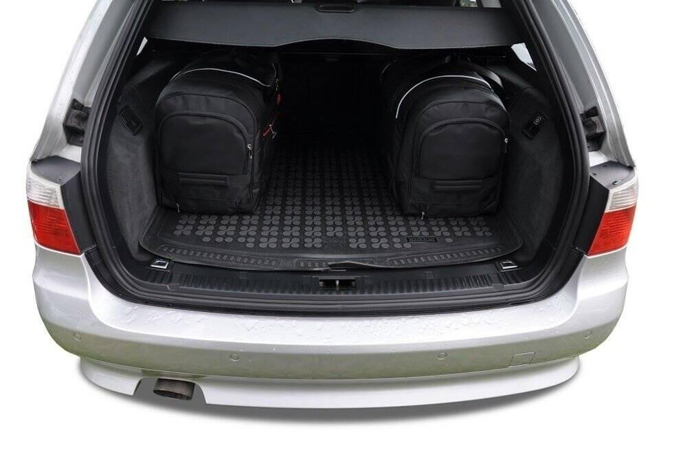 BMW 5 TOURING 2003-2010 KOFFERRAUMTASCHEN SET 5 STK 4/8