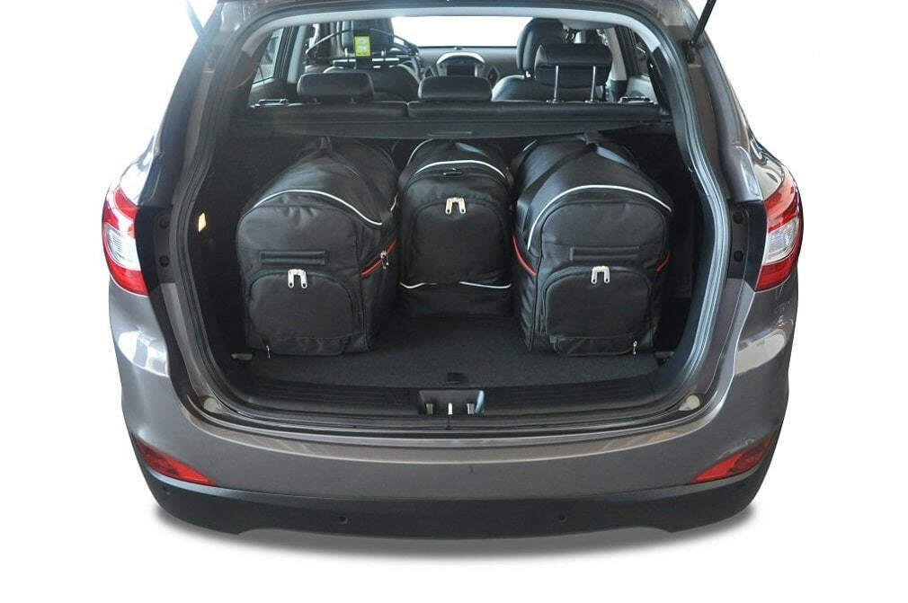 HYUNDAI ix35 2010-2013 KOFFERRAUMTASCHEN SET 4 STK 2/8