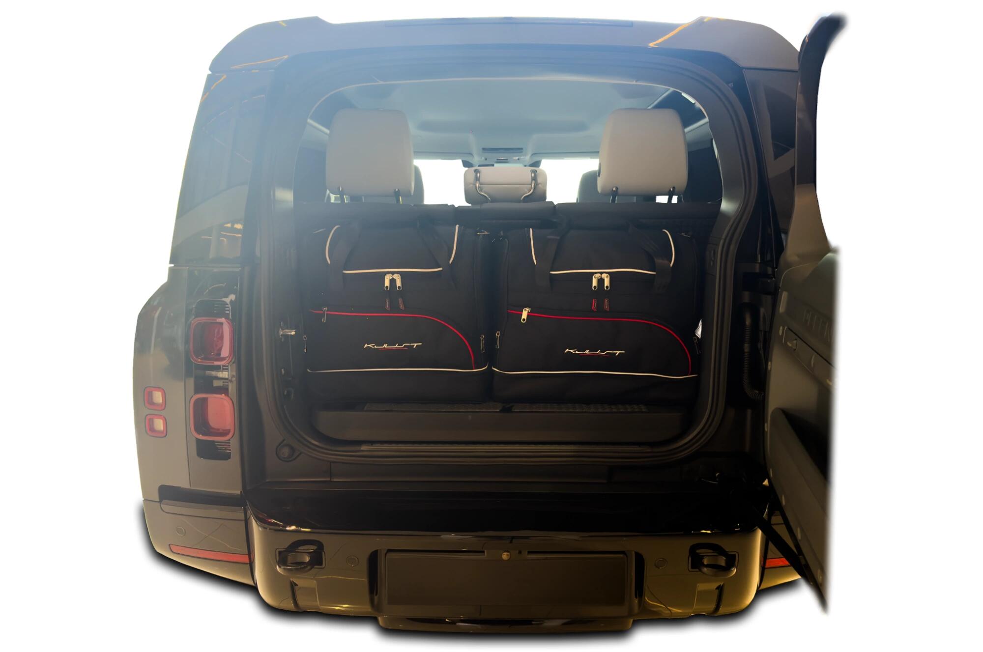 LAND ROVER DEFENDER 90 2019+ KOFFERRAUMTASCHEN SET 2 STK 2/8