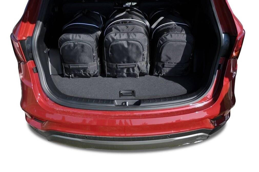 HYUNDAI SANTA FE SUV 2012-2018 KOFFERRAUMTASCHEN SET 5 STK 3/8