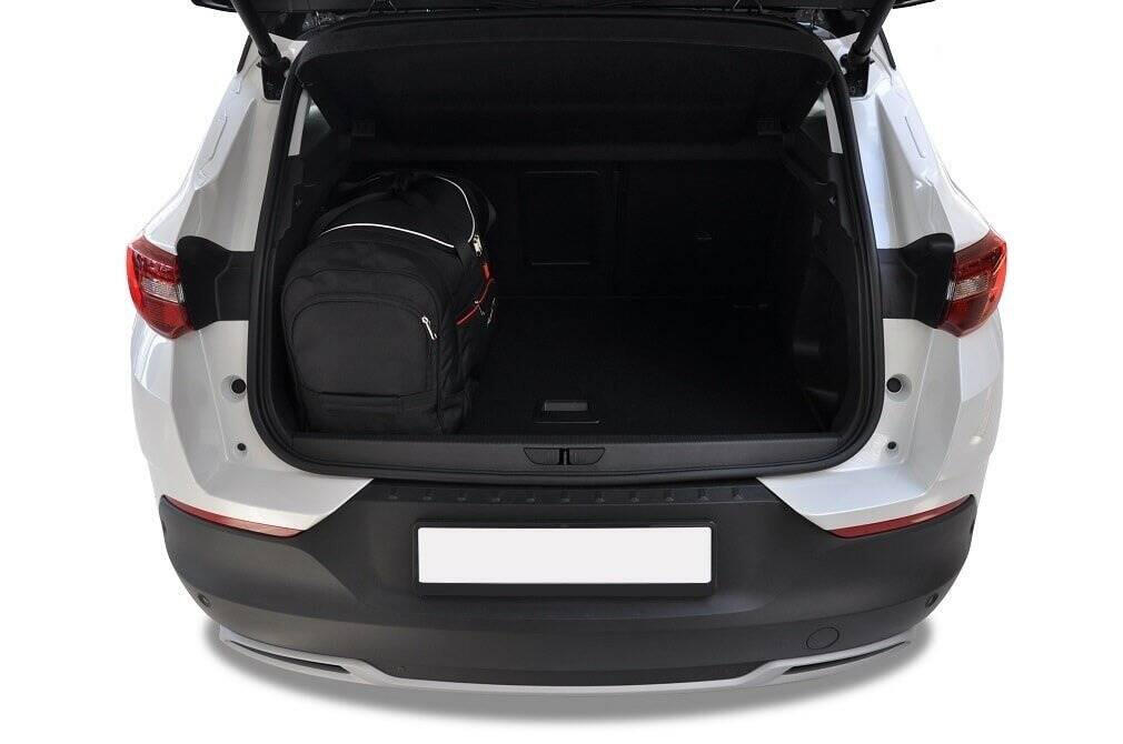 OPEL GRANDLAND X 2017+ KOFFERRAUMTASCHEN SET 4 STK 4/8