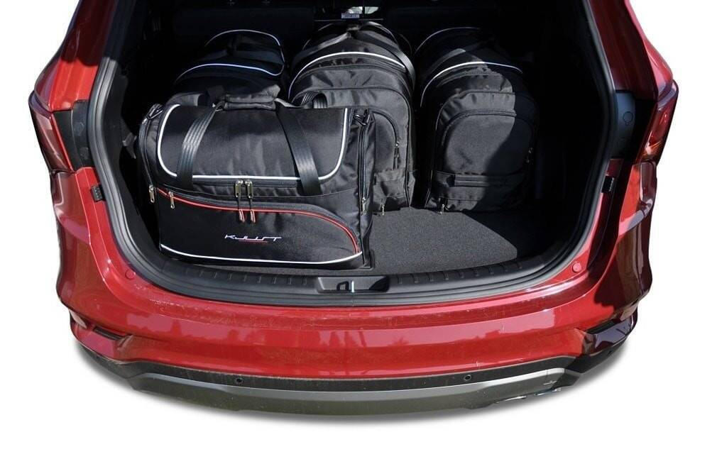 HYUNDAI SANTA FE SUV 2012-2018 KOFFERRAUMTASCHEN SET 5 STK 2/8