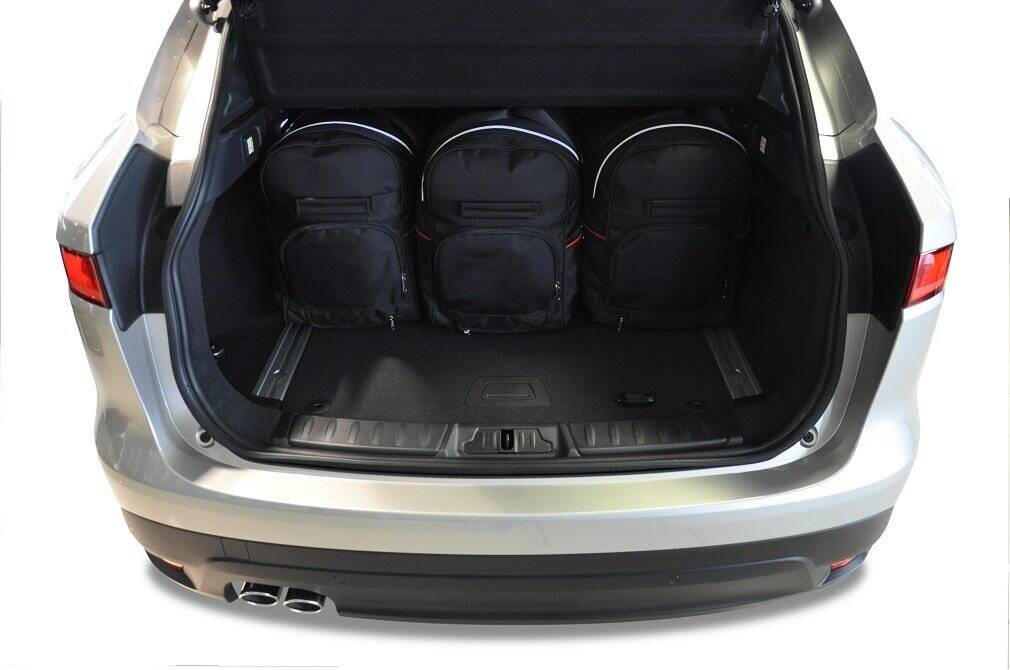 JAGUAR F-PACE 2015+ KOFFERRAUMTASCHEN SET 5 STK 3/8
