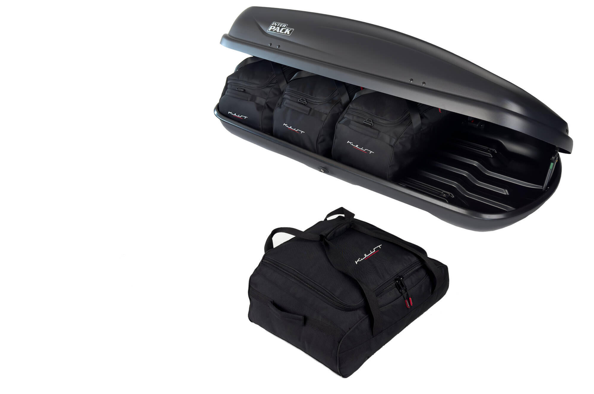 TASCHEN SET 4 STK FÜR DACHBOX INTERPACK TRAXER 5.6 3/7
