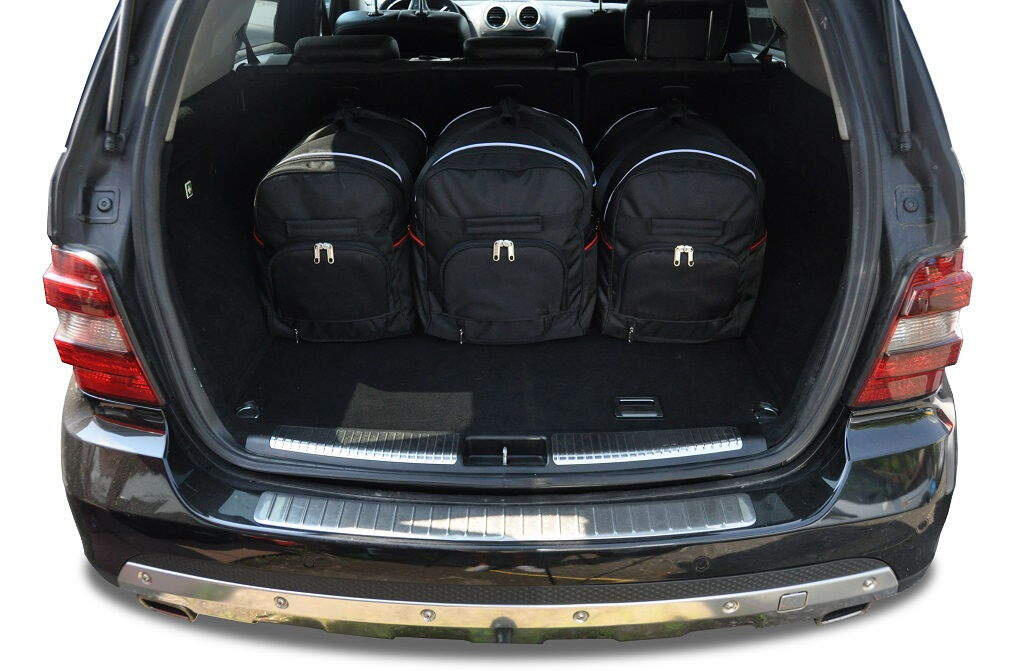 MERCEDES-BENZ M 2005-2011 KOFFERRAUMTASCHEN SET 5 STK 2/8