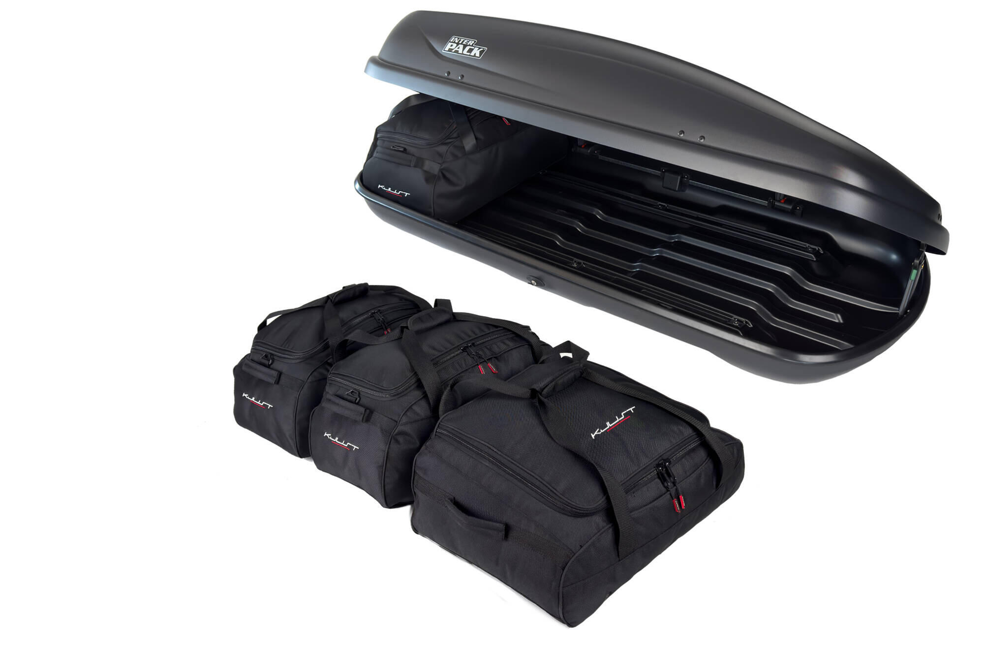 TASCHEN SET 4 STK FÜR DACHBOX INTERPACK TRAXER 5.6 5/7