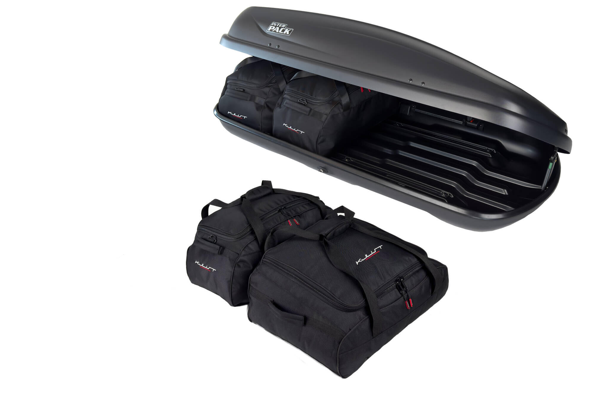 TASCHEN SET 4 STK FÜR DACHBOX INTERPACK TRAXER 5.6 4/7