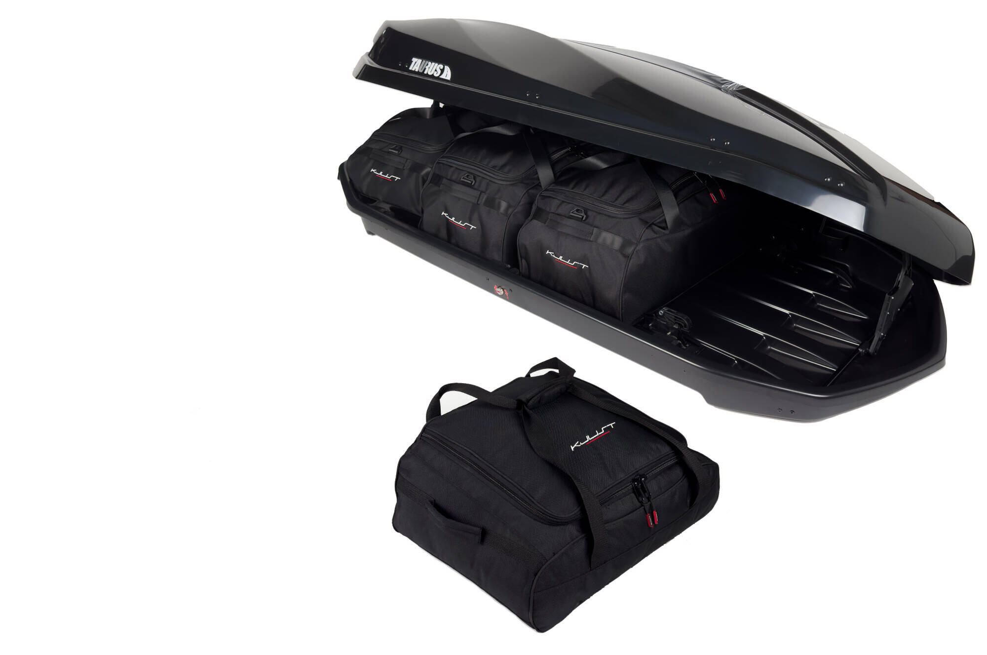 TASCHEN SET 4 STK FÜR DACHBOX TAURUS STRIKE 480 3/7