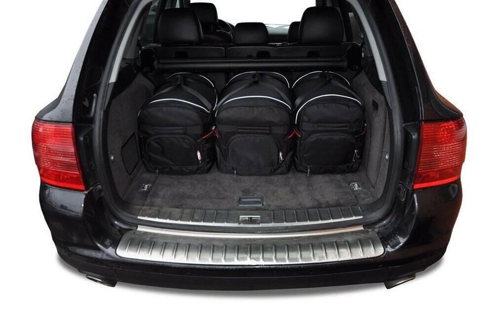 PORSCHE CAYENNE 2002-2010 KOFFERRAUMTASCHEN SET 5 STK 3/8