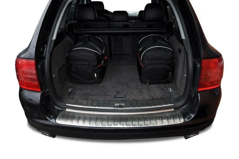 PORSCHE CAYENNE 2002-2010 KOFFERRAUMTASCHEN SET 5 STK 4/8