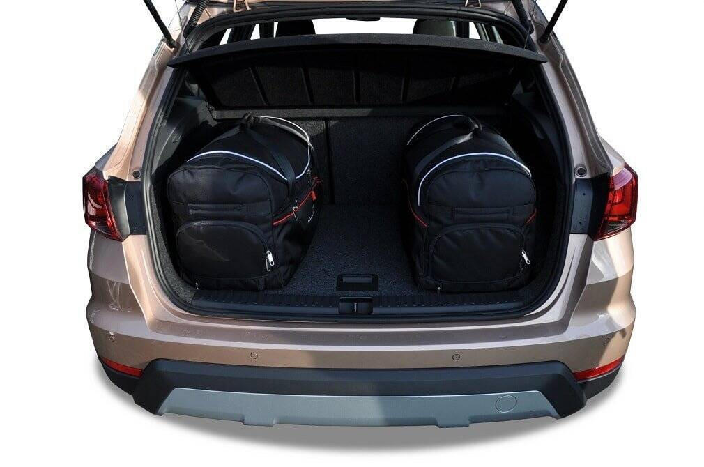 SEAT ARONA 2017+ KOFFERRAUMTASCHEN SET 4 STK 3/8