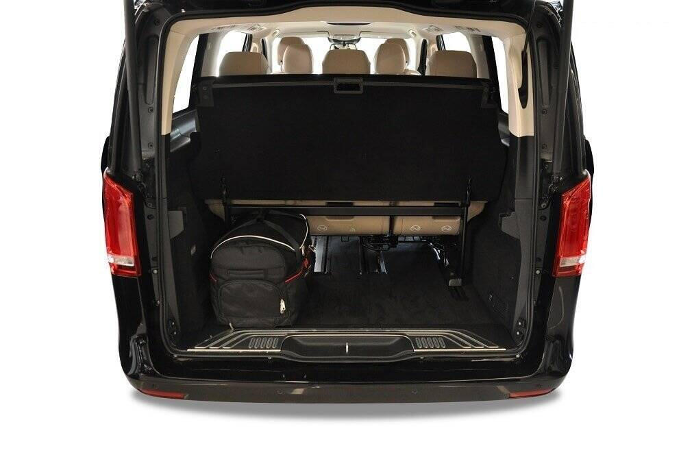 MERCEDES-BENZ V LONG 2015+ KOFFERRAUMTASCHEN SET 7 STK 5/8