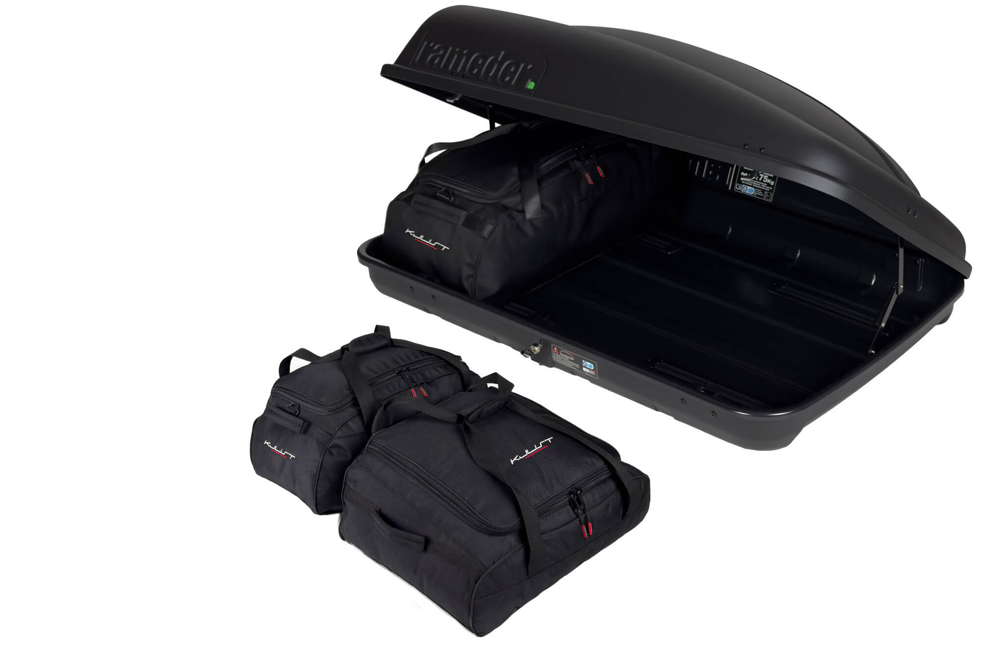 SACS SET 3 PCS POUR COFFRE DE TOIT RAMEDER TOPBOX 350 4/6