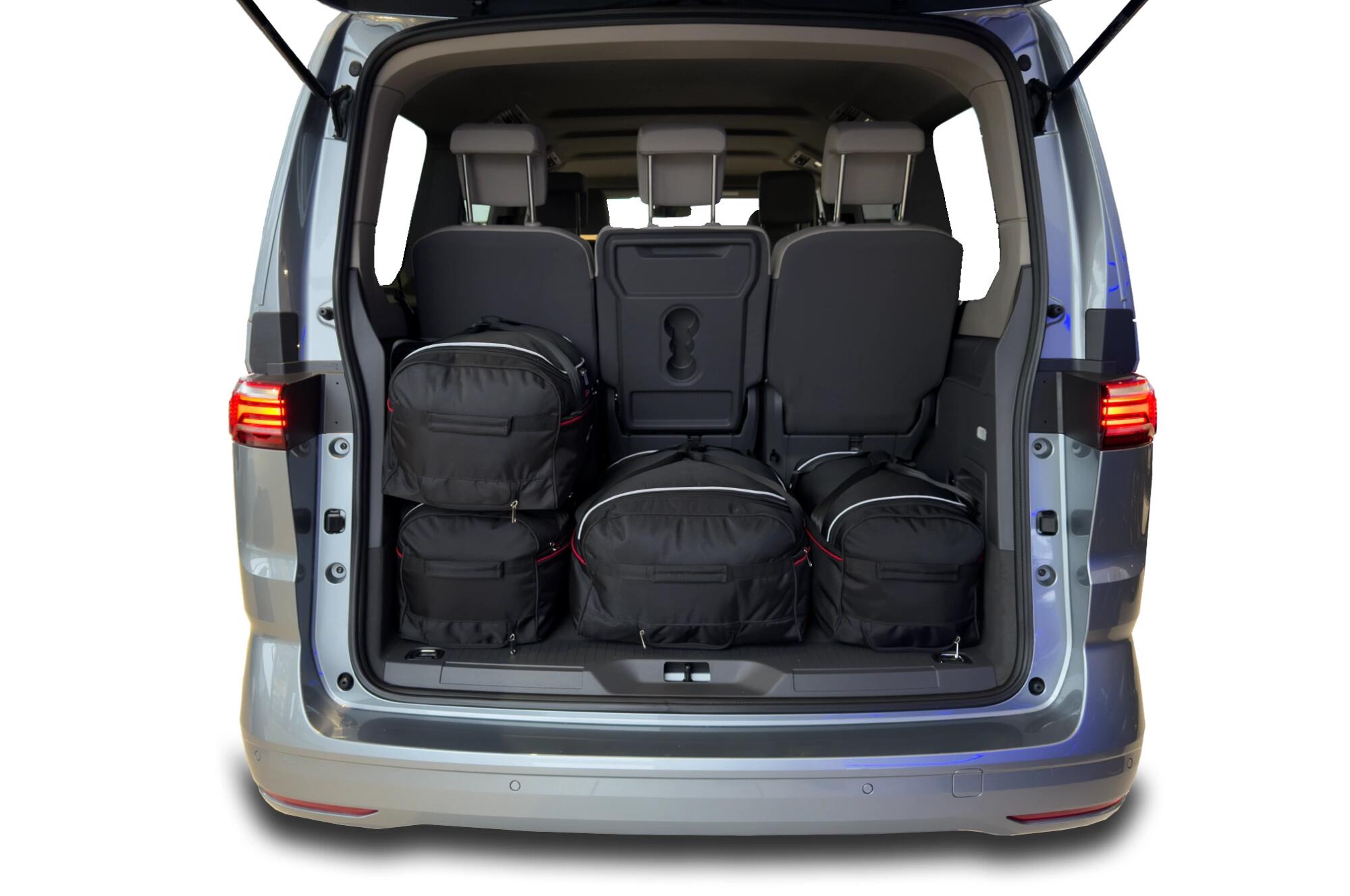 VW MULTIVAN L2 PHEV 2021+ KOFFERRAUMTASCHEN SET 9 STK 6/8