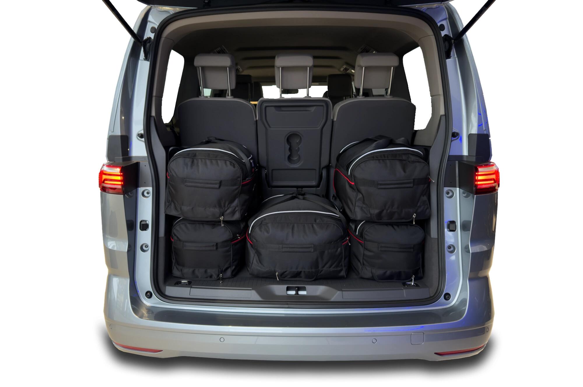VW MULTIVAN L2 PHEV 2021+ KOFFERRAUMTASCHEN SET 9 STK 5/8