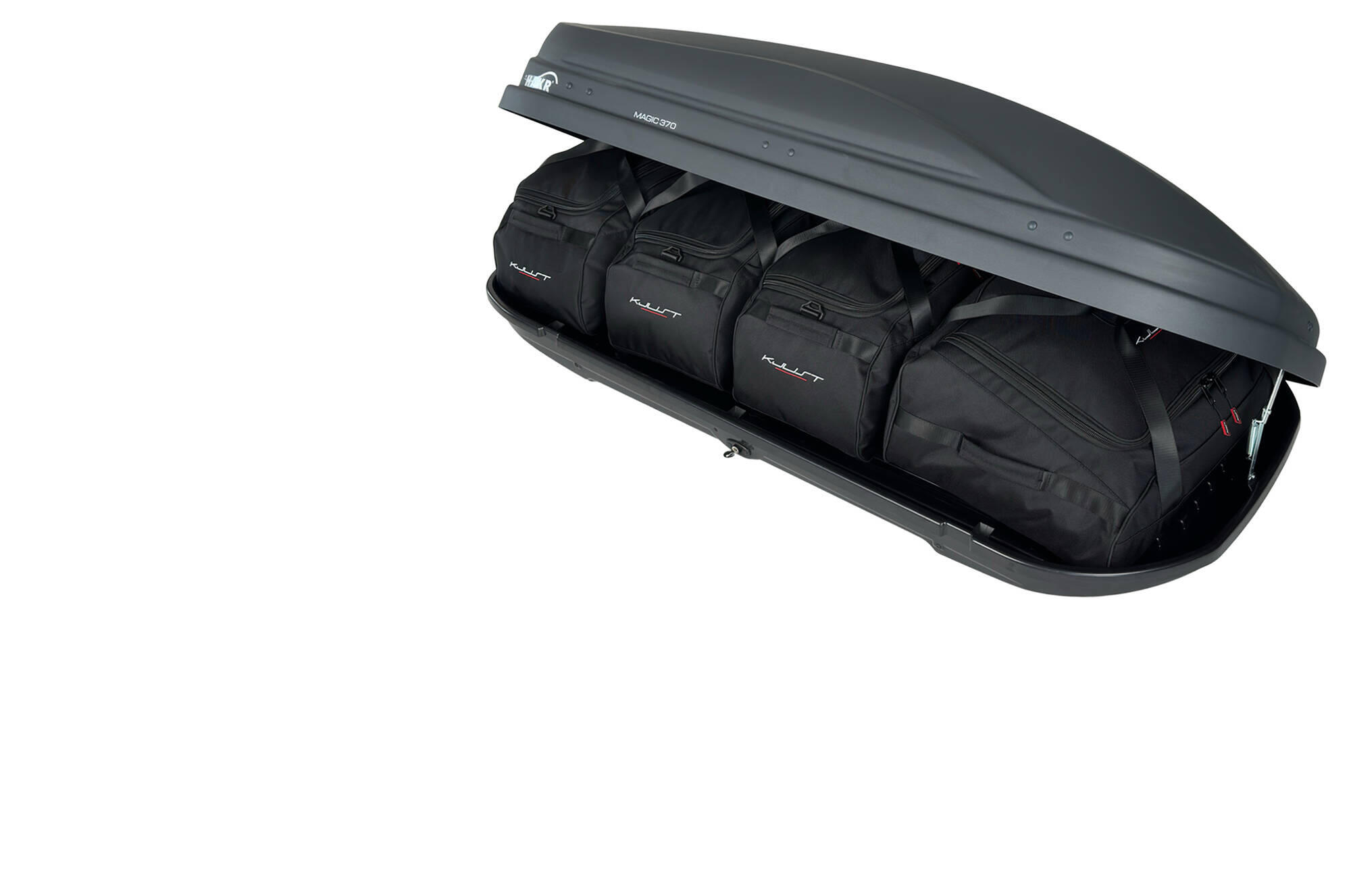 TASCHEN SET 4 STK FÜR DACHBOX HAKR MAGIC 370 2/6