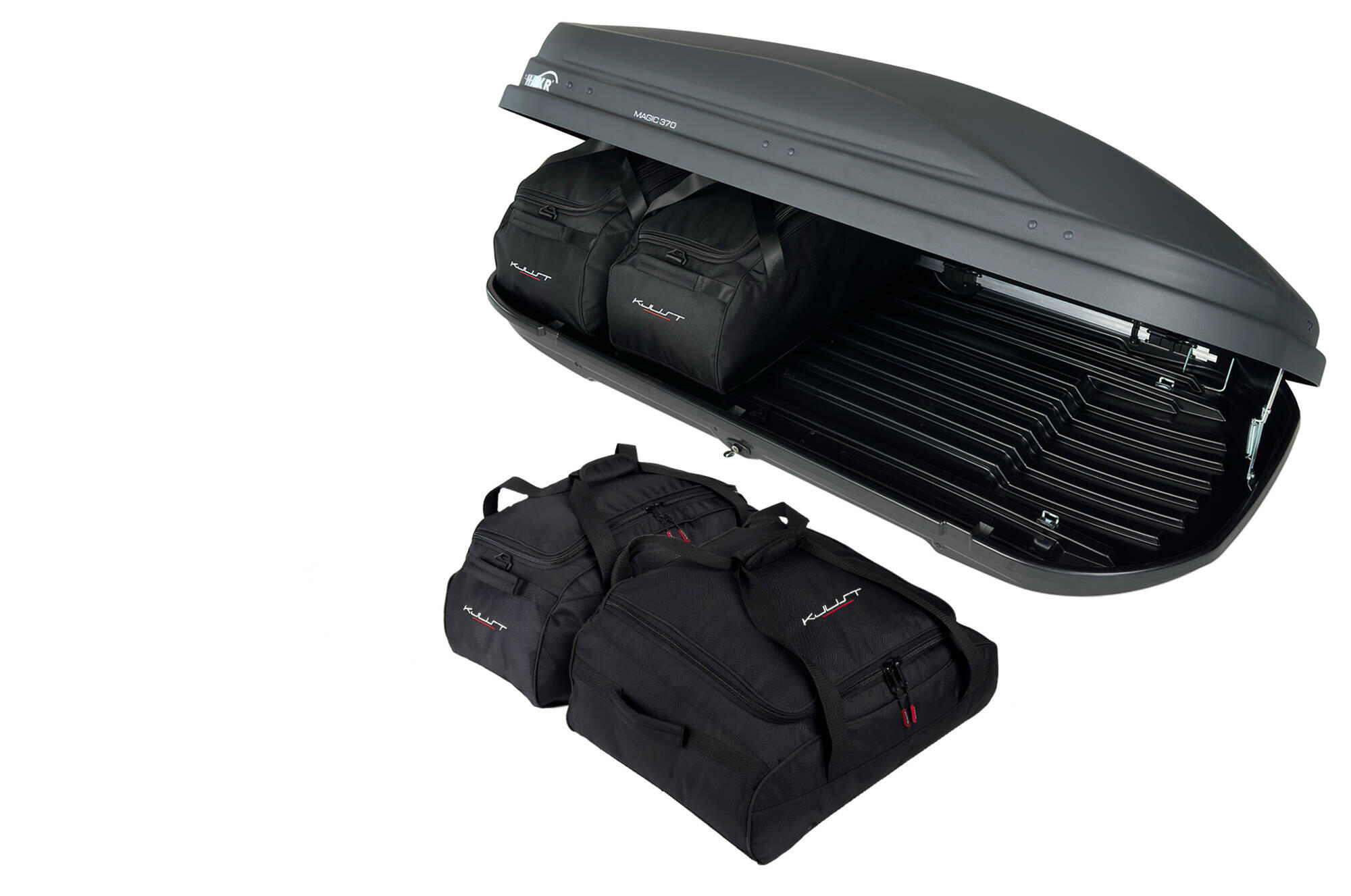 TASCHEN SET 4 STK FÜR DACHBOX HAKR MAGIC 370 4/6