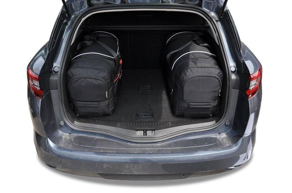 RENAULT MEGANE GRANDTOUR 2016+ KOFFERRAUMTASCHEN SET 4 STK 3/8