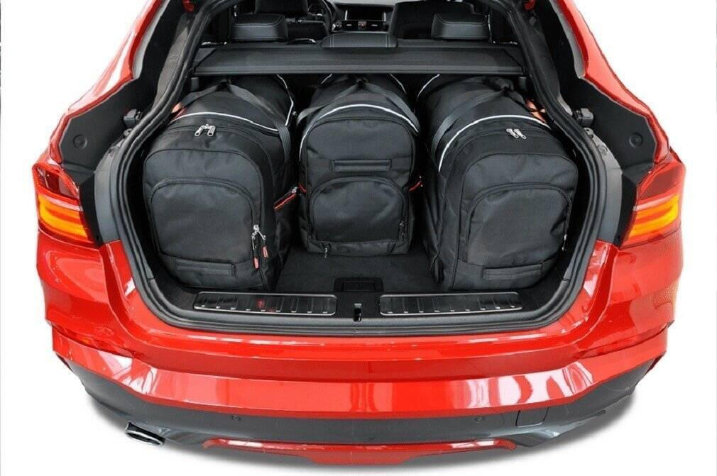 BMW X4 2014-2017 KOFFERRAUMTASCHEN SET 4 STK 2/8